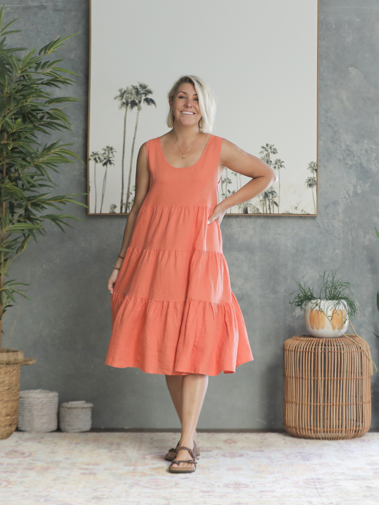 SAHANA LINEN DRESS