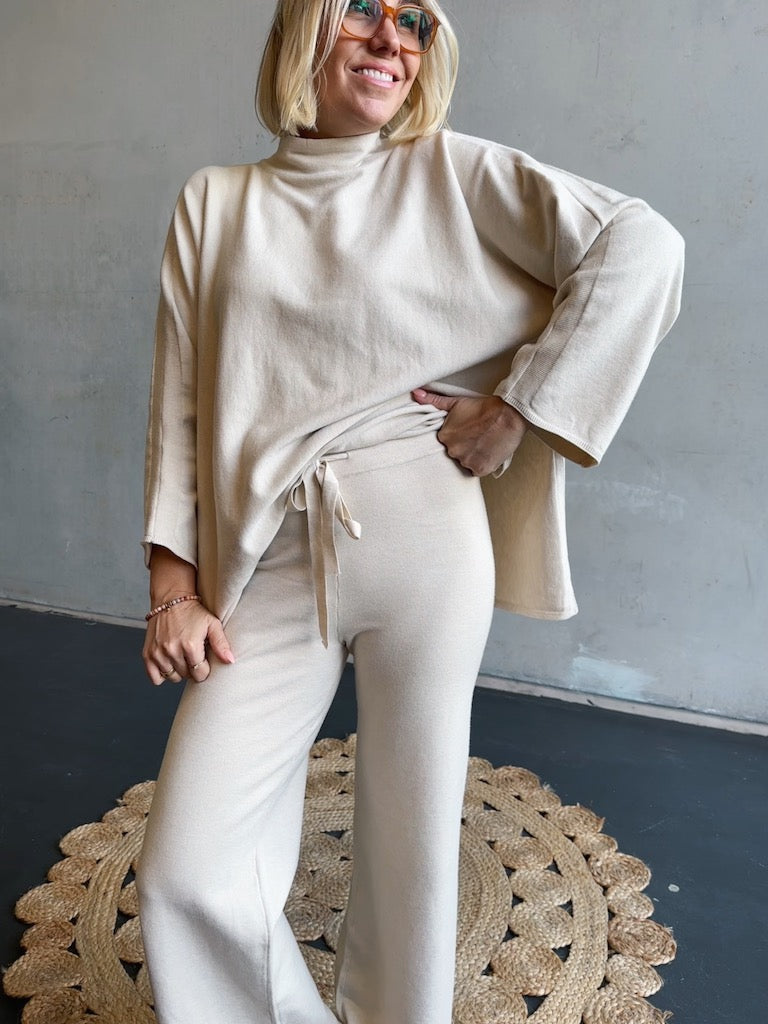 Luxe Loungewear Set - Beige