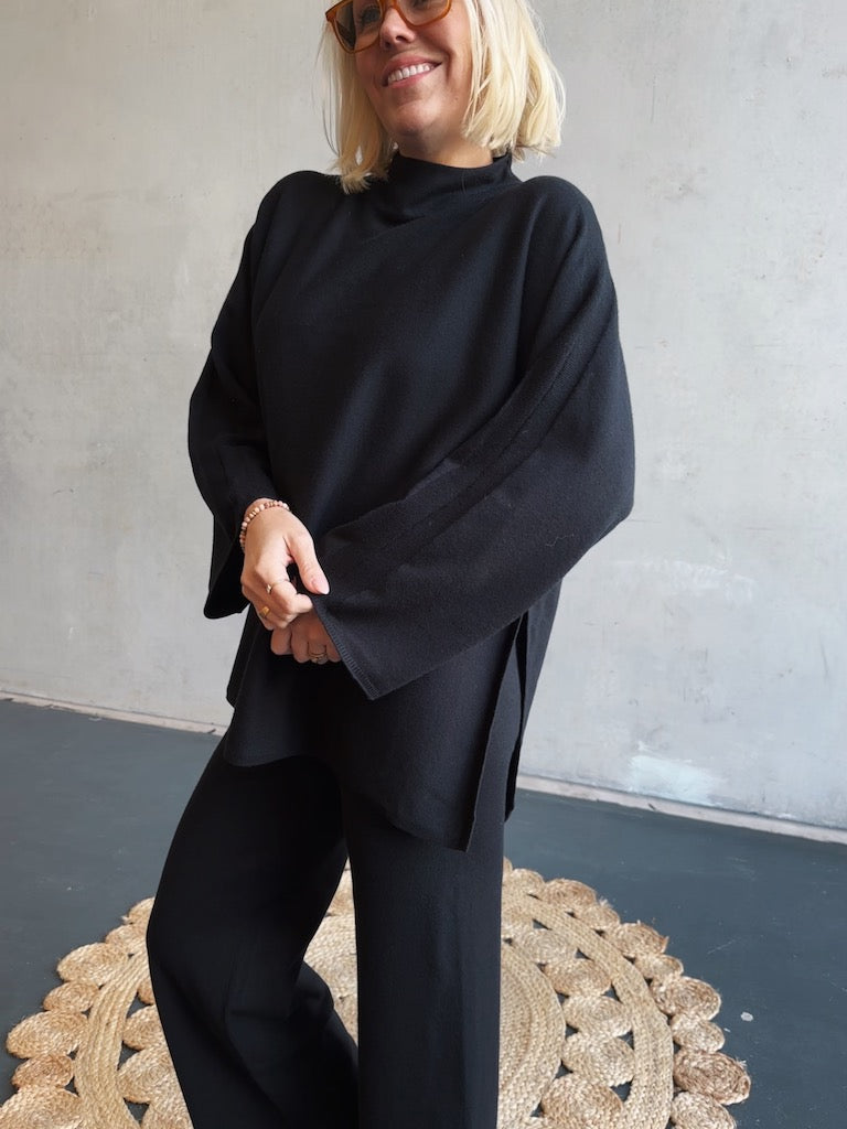 Luxe Loungewear Set - Black