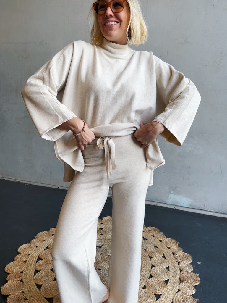 Luxe Loungewear Set - Beige