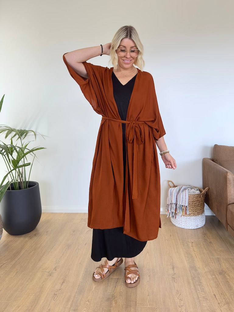 Sahara Kimono - Copper