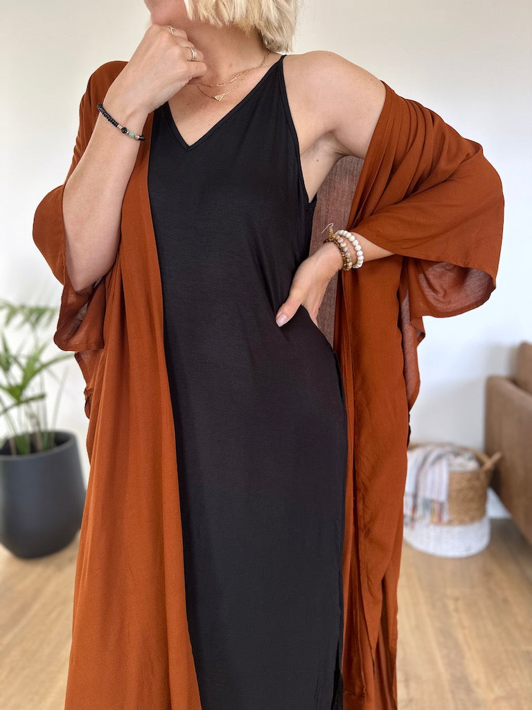 Sahara Kimono - Copper