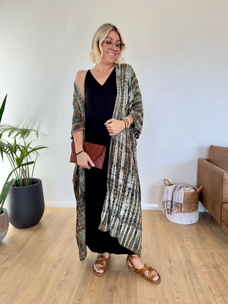 Juniper Kimono - Olive