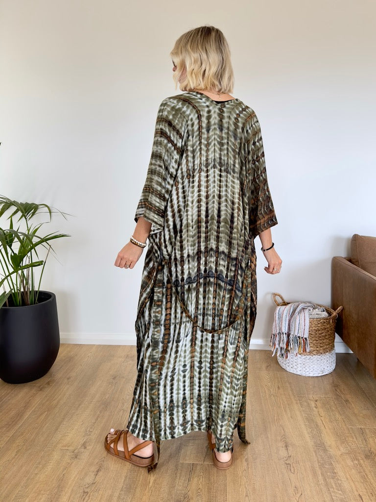Juniper Kimono - Olive