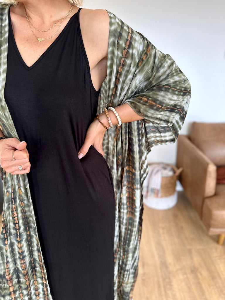 Juniper Kimono - Olive