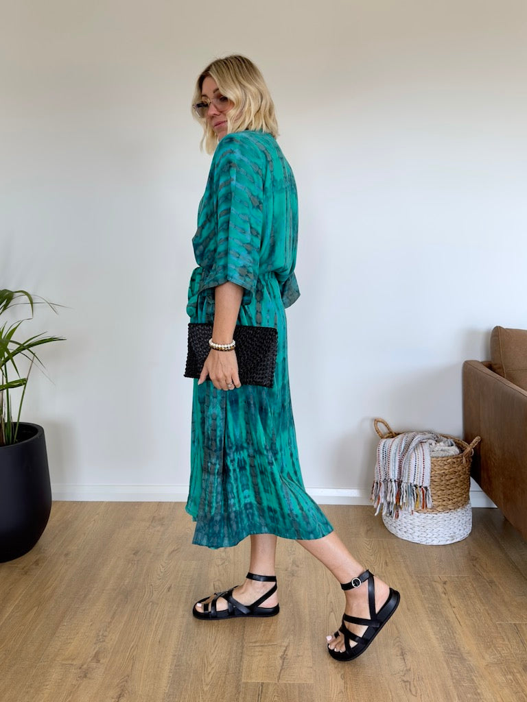 Amalfi Kimono - Turquoise