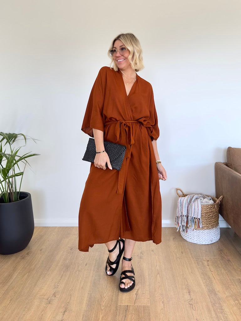 Sahara Kimono - Copper