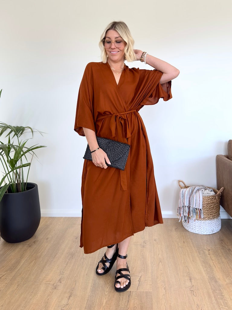 Sahara Kimono - Copper