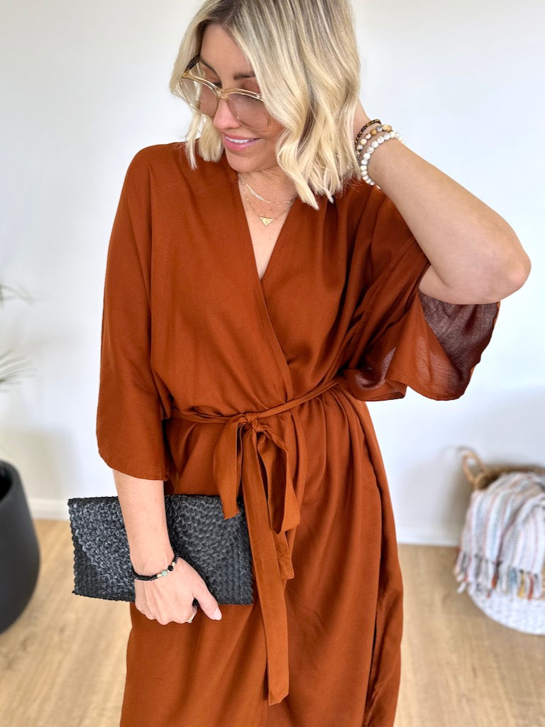 Sahara Kimono - Copper