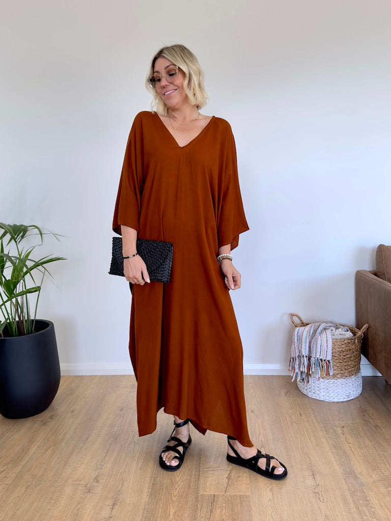 Sahara Kaftan - Copper