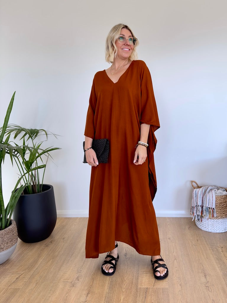 Sahara Kaftan - Copper