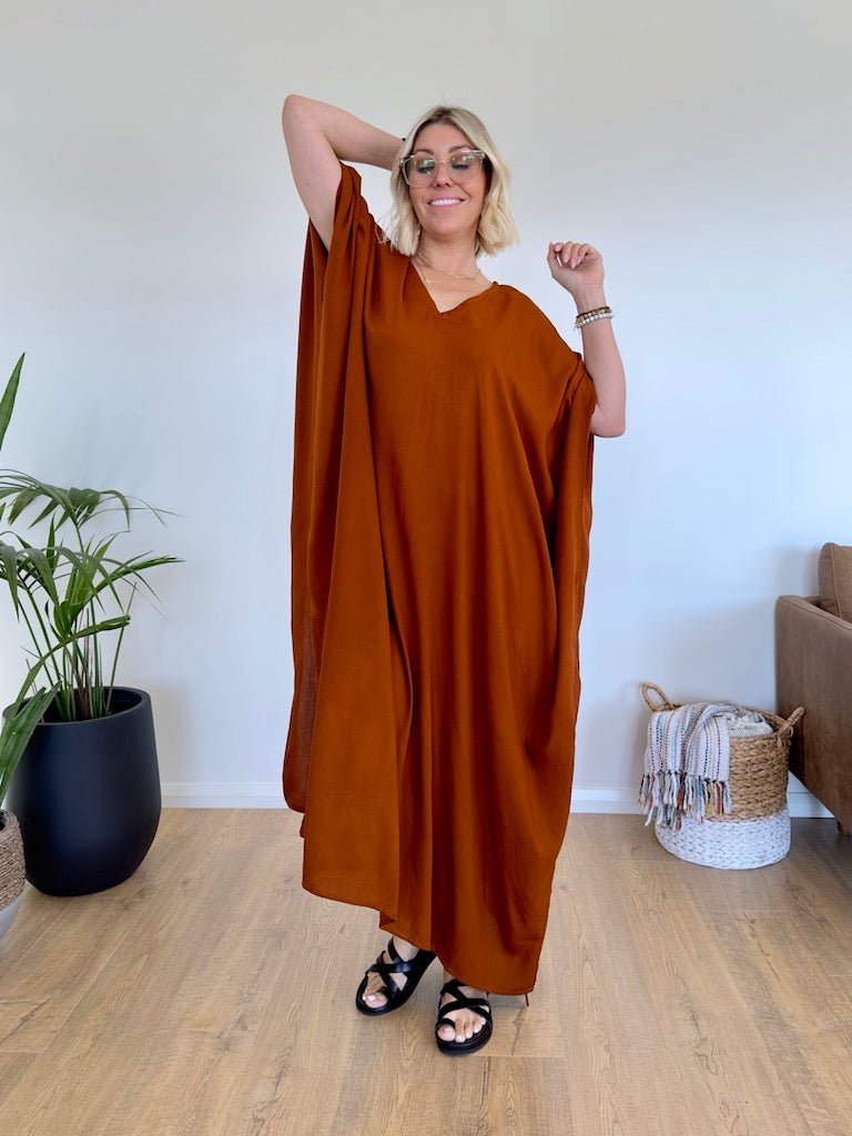 Sahara Kaftan - Copper