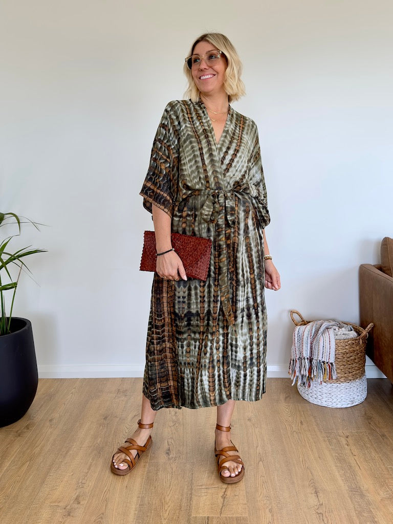Juniper Kimono - Olive