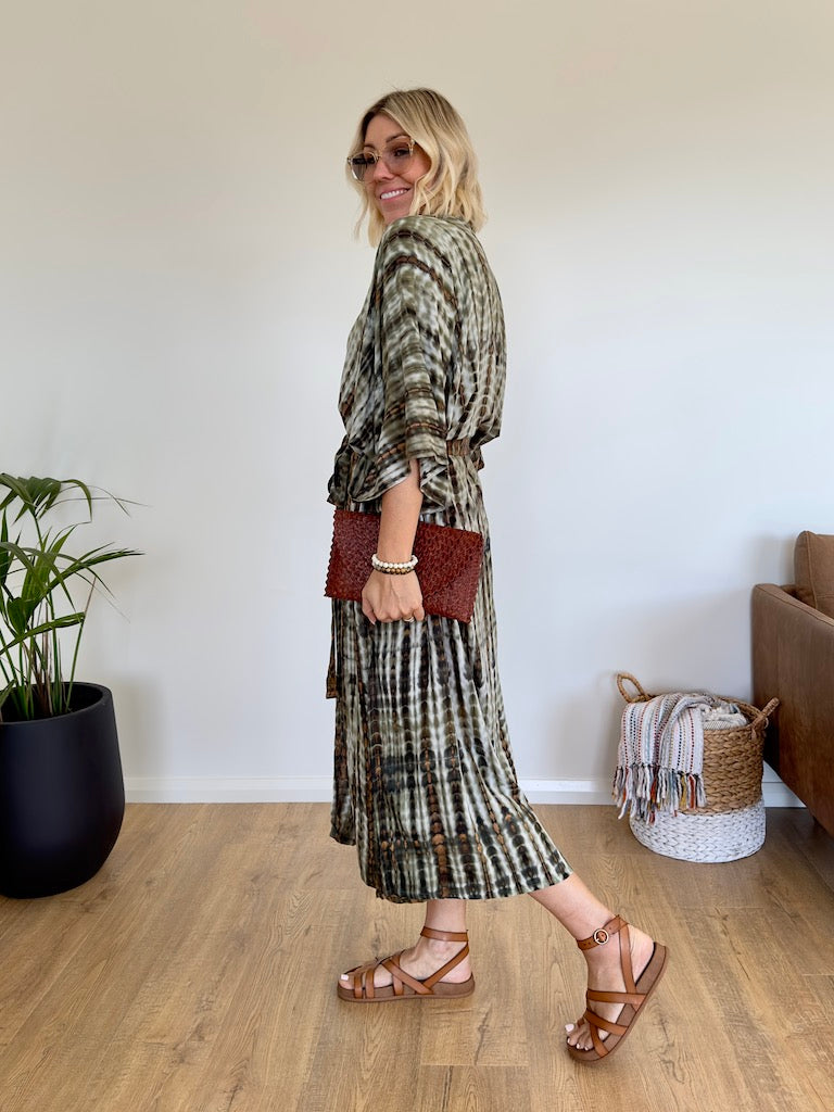 Juniper Kimono - Olive