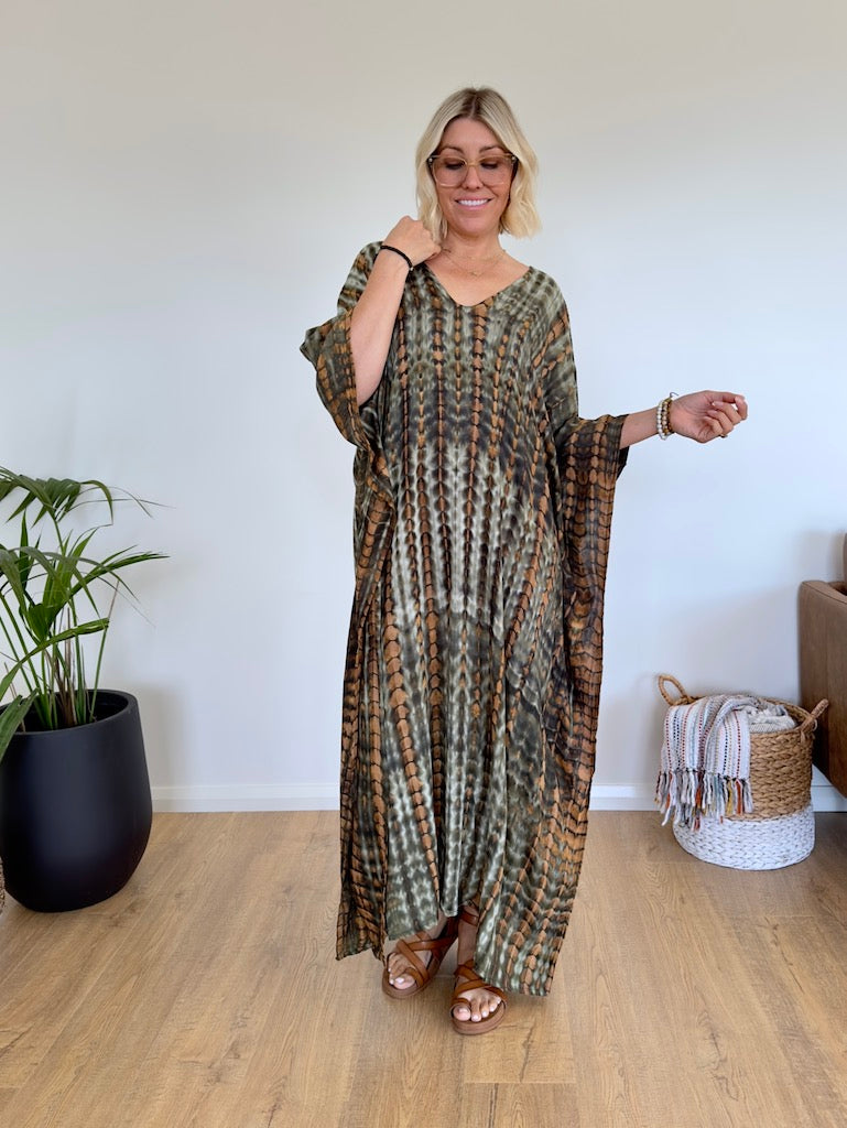 Juniper Kaftan - Olive