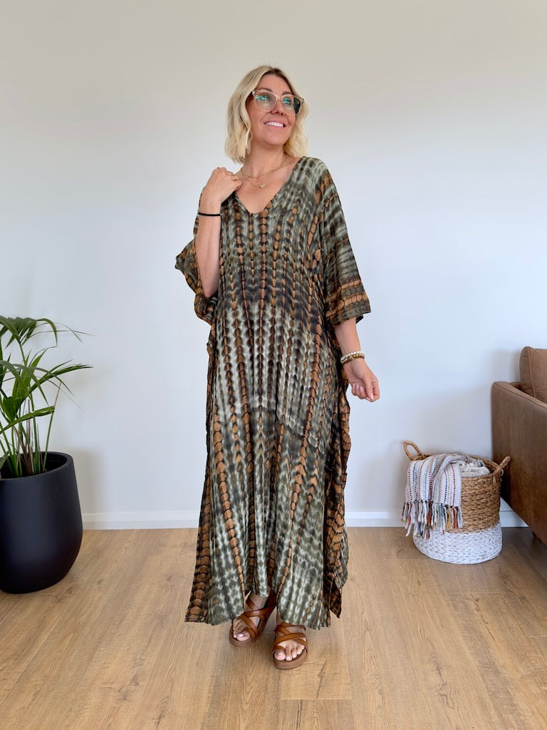 Juniper Kaftan - Olive