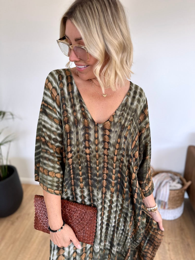 Juniper Kaftan - Olive