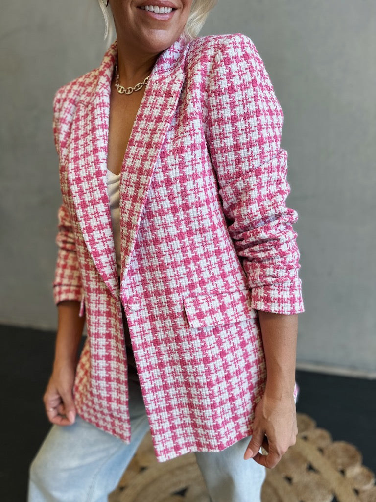Amara Blazer - Pink