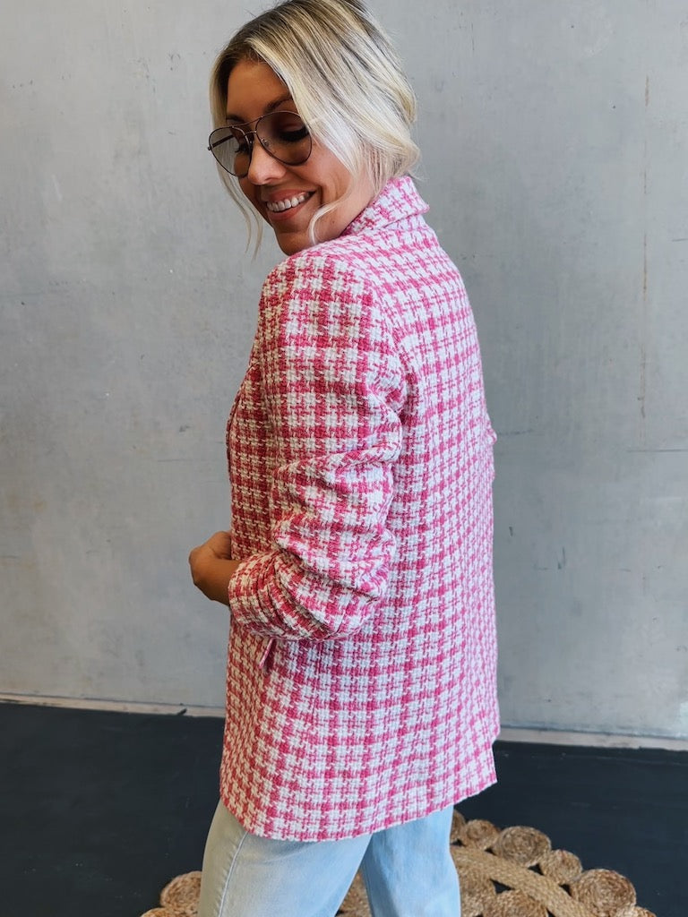 Amara Blazer - Pink