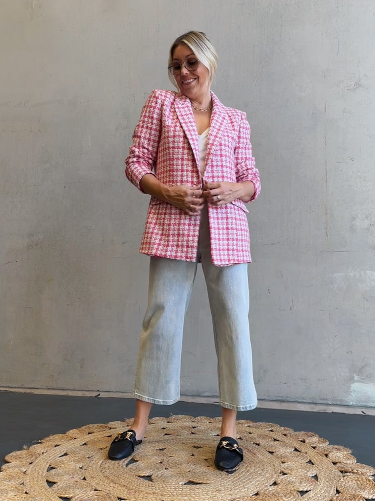 Amara Blazer - Pink