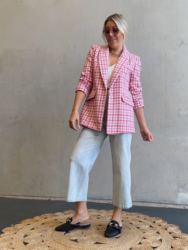 Amara Blazer - Pink