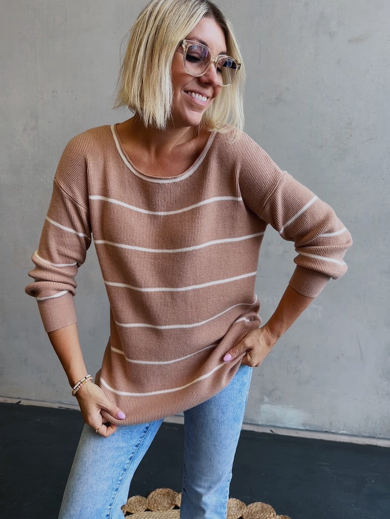 Zoe Knit - Latte