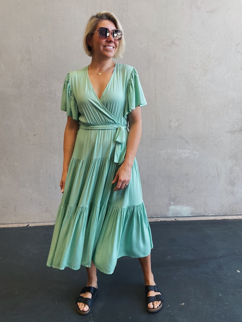 Florence Dress - Mint