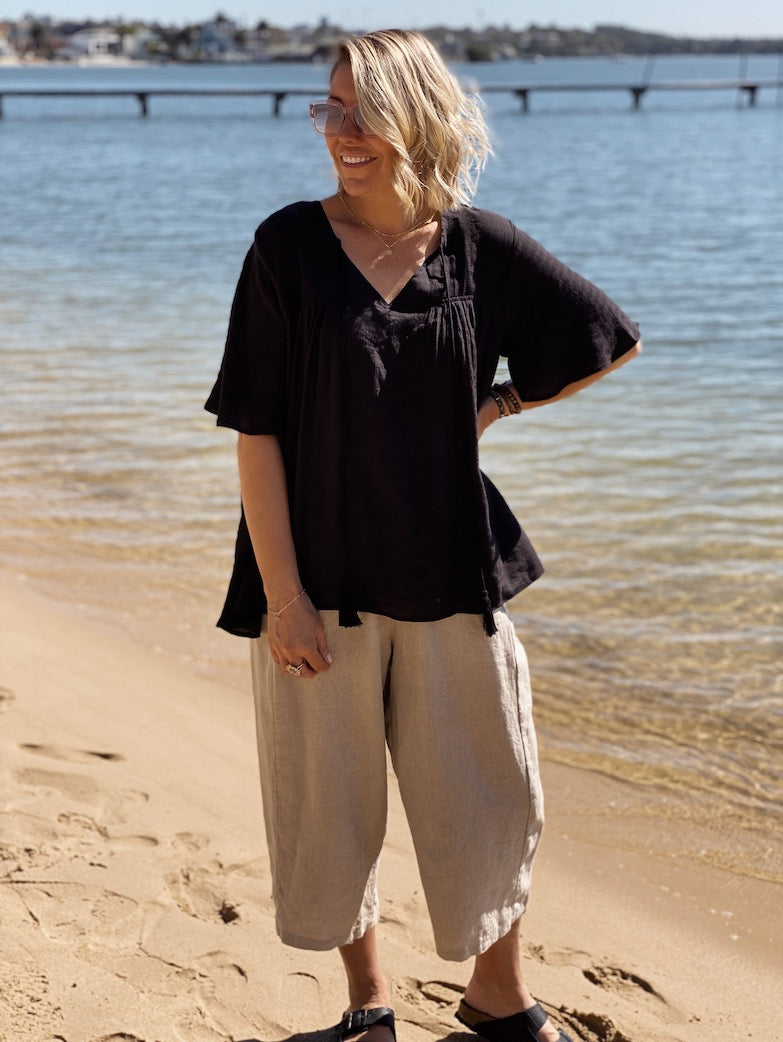 Keya Top - Black