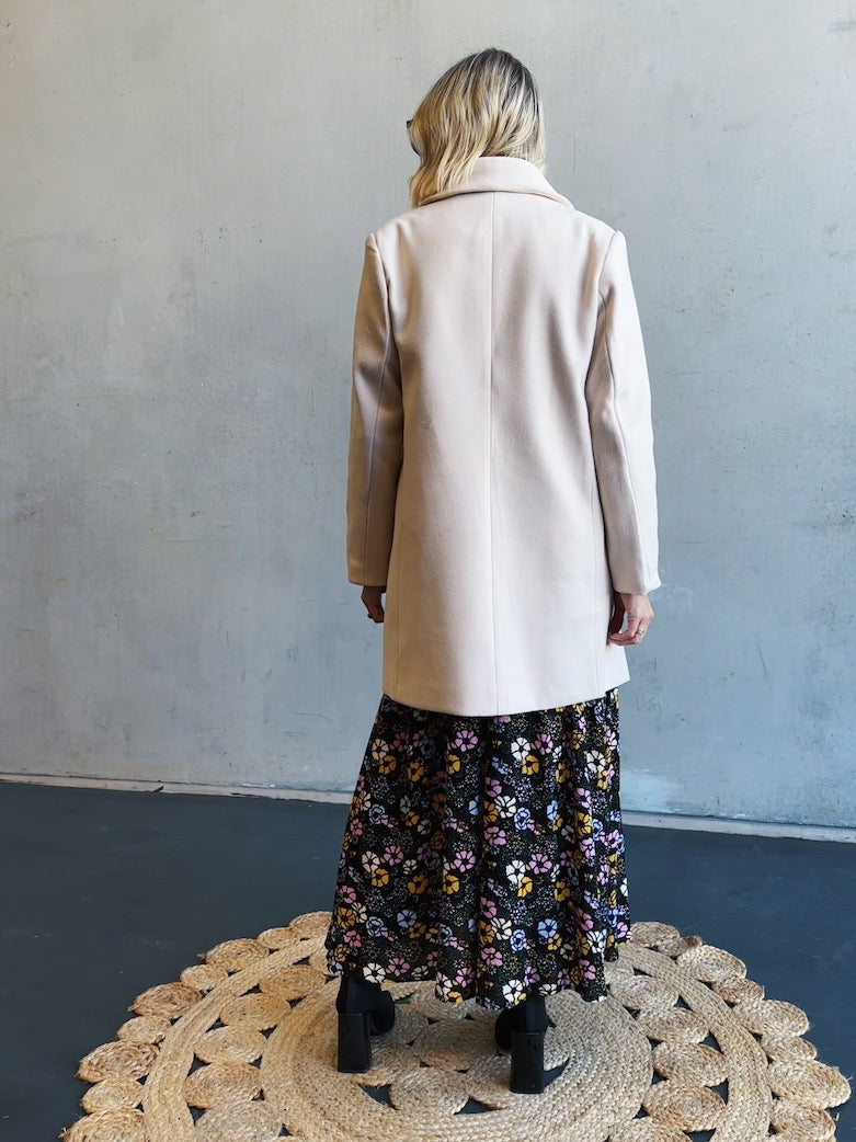 Allegra Coat - Winter White