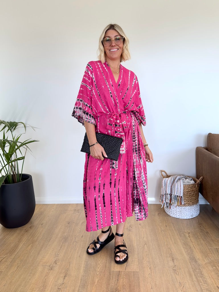 Ibiza Kimono - Pink