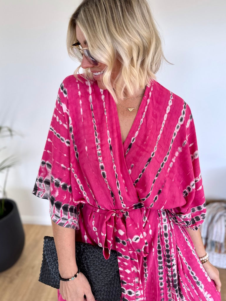 Ibiza Kimono - Pink