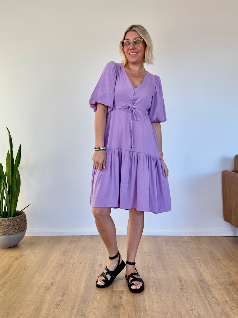 Poppy Dress - Lilac