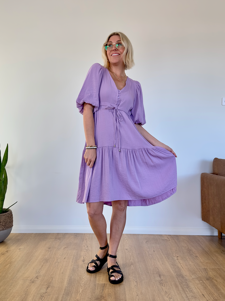 Poppy Dress - Lilac