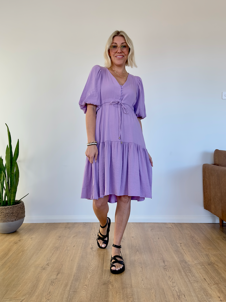 Poppy Dress - Lilac