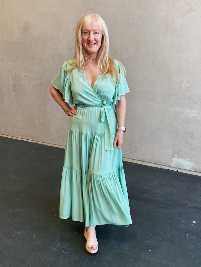 Florence Dress - Mint