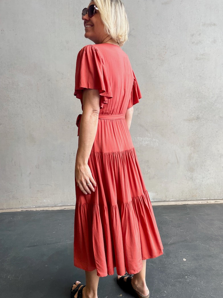 Florence Dress - Terracotta