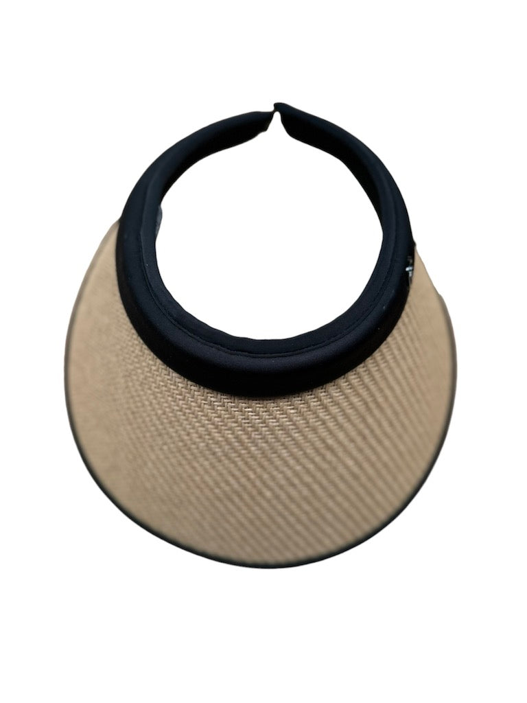 Tulum Visor - Natural and Black