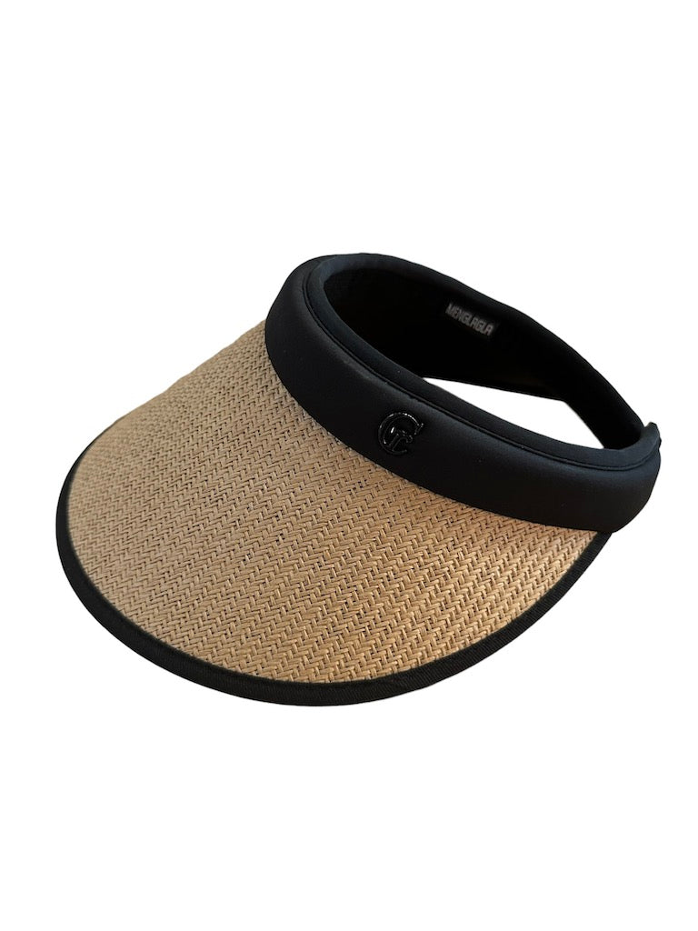Tulum Visor - Natural and Black